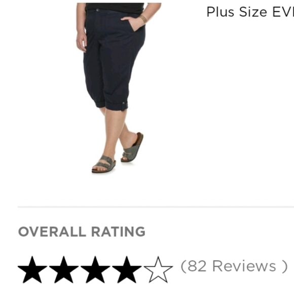 22W 😊 Cinnamon Latte utility capris - Picture 4 of 7